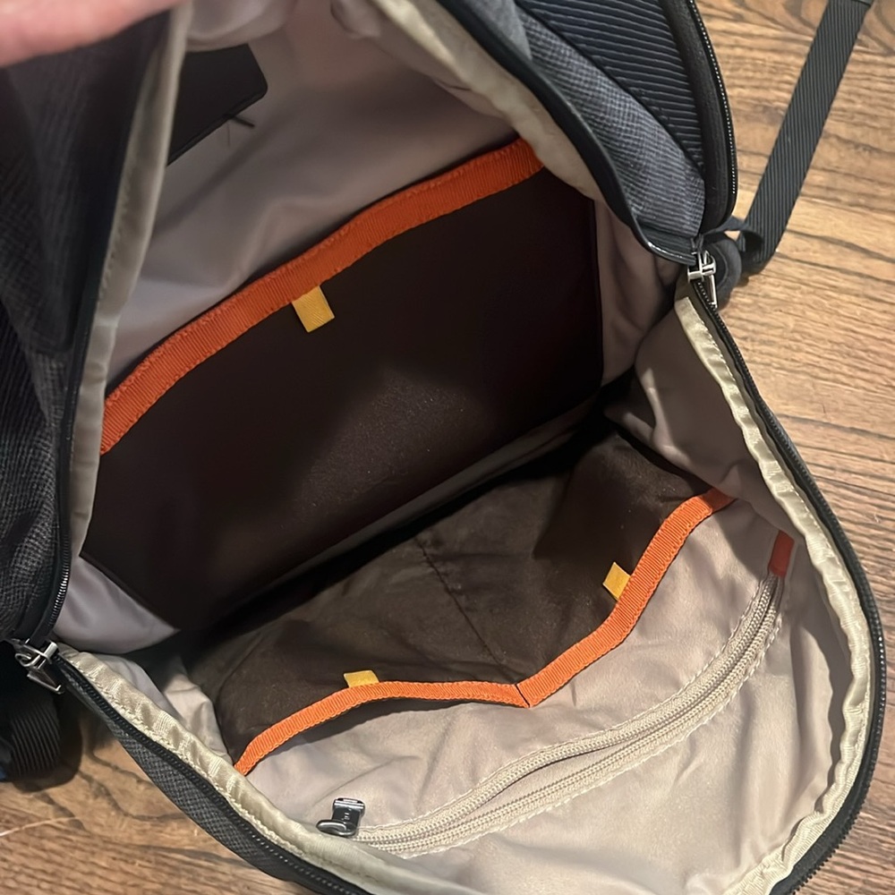 Tumi Gray Backpack With Structured Design And Dur… - image 5